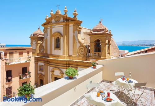 Place for two in Castellammare Del Golfo with terrace