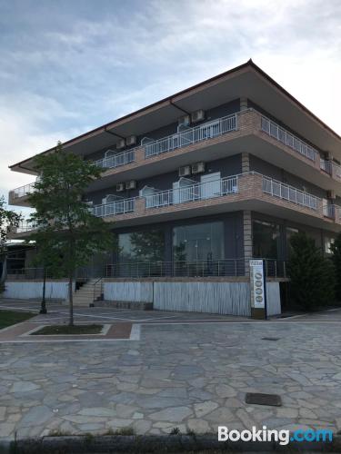 Ferienwohnung mit Balkon. Haustier erlaubt