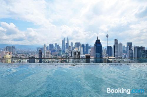 Apartamento de 46m2 en Kuala Lumpur ¡Con vistas!