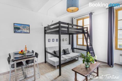 One bedroom apartment in Toulon. Tiny!