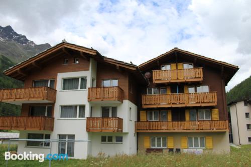 Große Apt in Saas-Grund. Für Familien