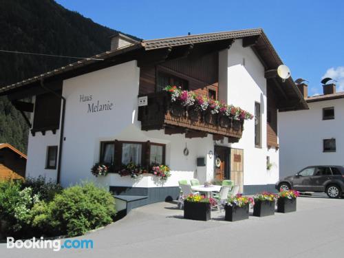 Appartement avec terrasse. Chauffage