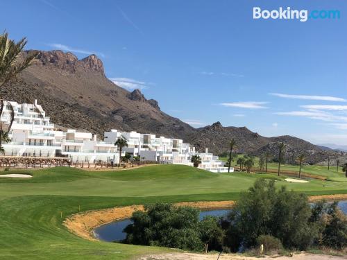 Appartamento con terrazza e piscina. San Juan De Los Terreros ai vostri piedi!.