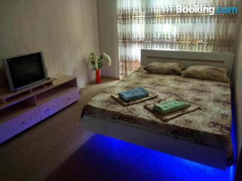 Apartamento de 33m2 en Zaporozhye con calefacción y internet