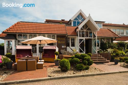 Apt mit Balkon. In Langeoog