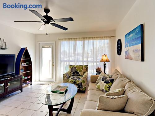 Stay cool: air apartment in Port Aransas with pool.