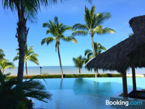 Apartamento em Puerto Vallarta. Terraço e piscina