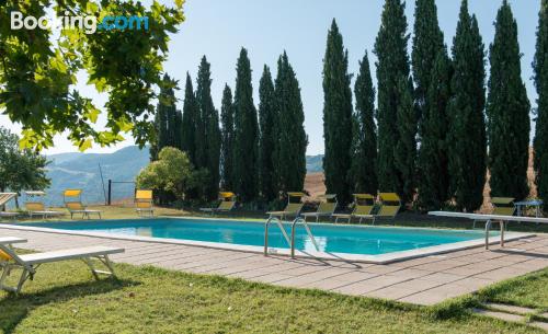 Appartement avec piscine à Pomarance.