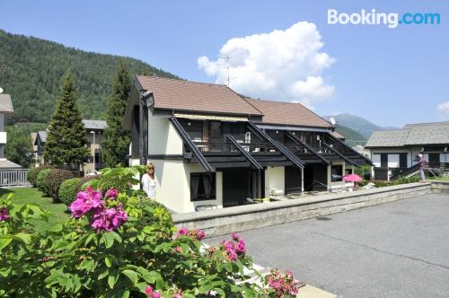 Ferienwohnung mit Balkon. In Aprica