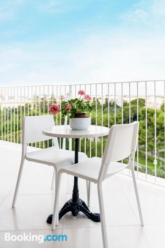 Ferienwohnung mit Internet und Balkon. In Lecce