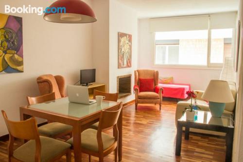 Confortável apartamento com três dormitórios em Barcelona