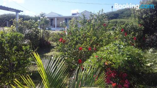 Appartement à Port Mathurin. Terrasse!