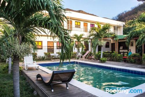 Ferienwohnung mit pool. In Taganga