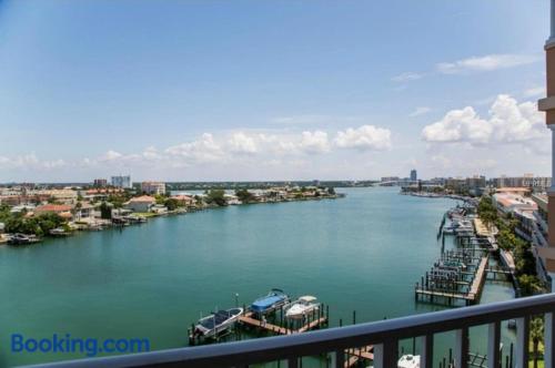 Stay in Clearwater Beach with swimming pool.