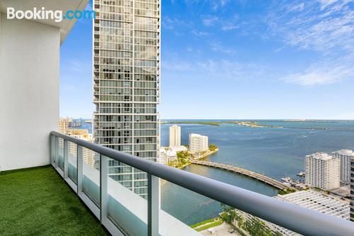 Wohnung haustier erlaubt à Miami. Balkon!.