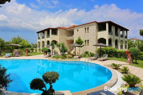 Appartement avec piscine à Kallithea Halkidikis
