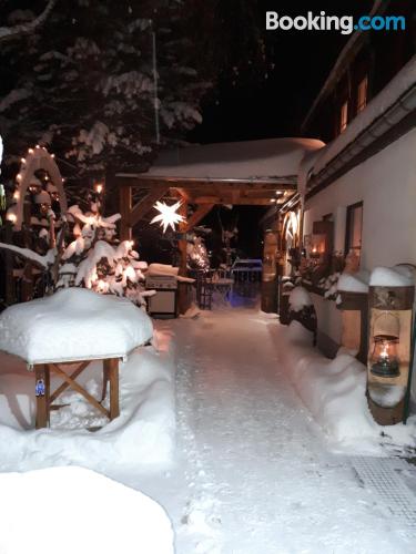 Appartement met verwarming. Kurort Oberwiesenthal vanuit uw raam!