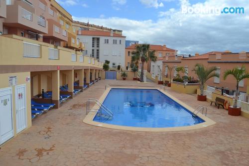 1 bedroom apartment in Candelaria with swimming pool and terrace