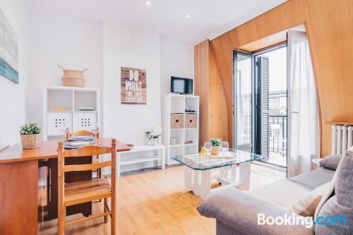 Apartamento de 50m2 en San Sebastián, en el ajo.