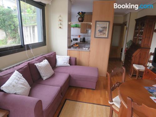 Apartment in Luanco convenient for families.
