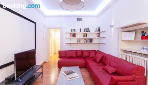 Centric apartment. Be cool, there\s air!