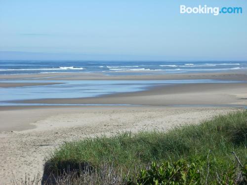 Praktische ferienwohnung in Yachats. Balkon!.