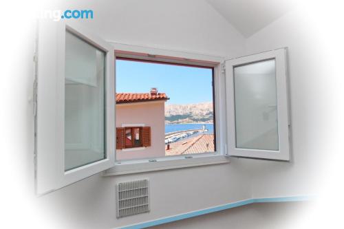 Apartamento de 34m2 en Baška con conexión a internet