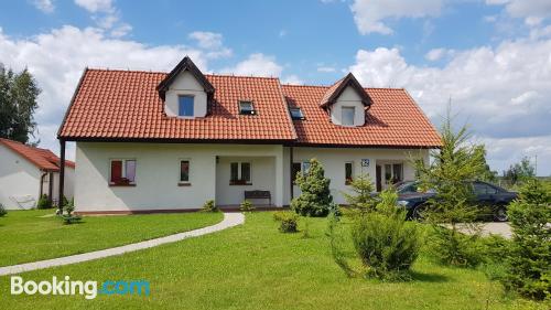 Ferienwohnung mit Balkon. In Giżycko