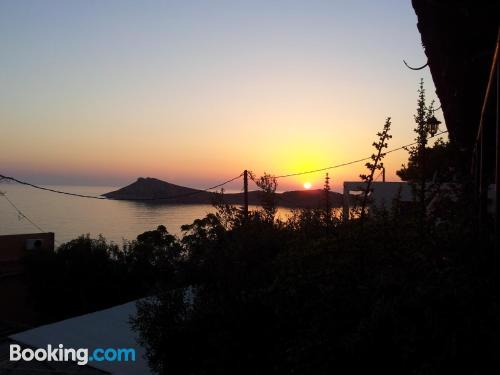 Place for 2 people in Kalymnos with terrace