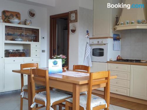 Two rooms, superb location in Casarza Ligure.