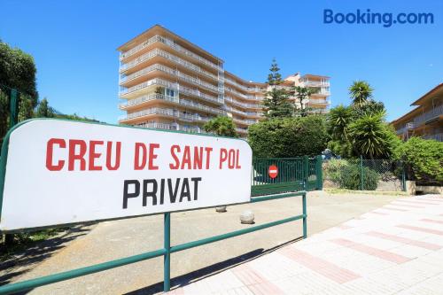 Gran apartamento de dos habitaciones en Sant Feliu de Guixols