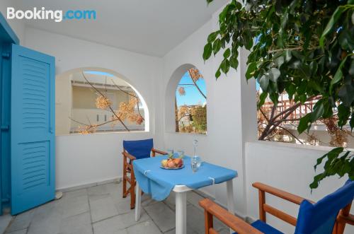 Apartamento de 25m2 em Naxos Chora. Ar condicionado!