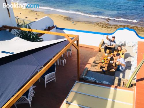 Appartamento con terrazza. Las Palmas de Gran Canaria a portata di mano!.