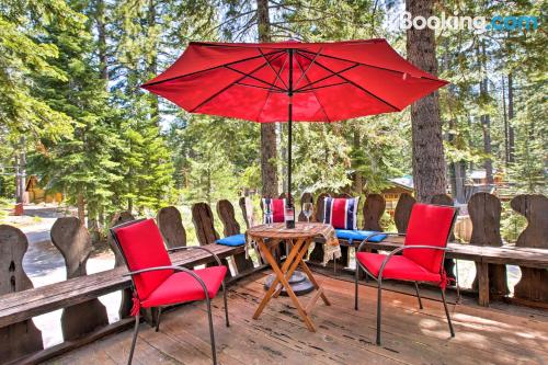 Two bedrooms place in Tahoe City.