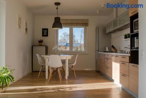 Perfect, 3 bedrooms. Kobryn from your window!