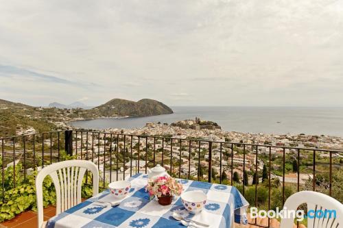 Appartement à Lipari. Terrasse!.