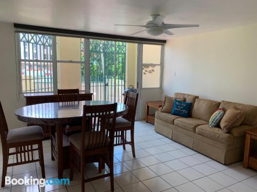 1-zimmer-whg in Luquillo. Terrasse!.