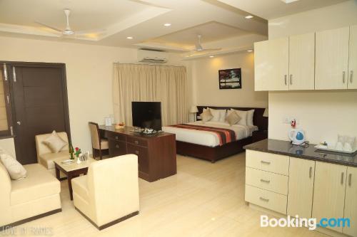 Apartamento de 33m2 em Gurgaon, ideal para duas pessoas.