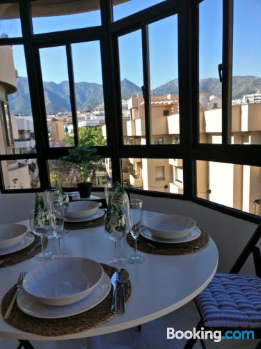 Apartamento com terraço em Marbella.