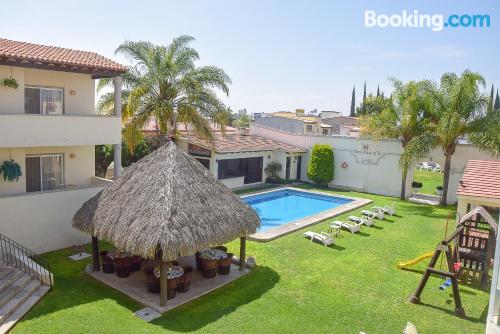 Pool and internet apartment in Tequisquiapan. Be cool, there\s air!