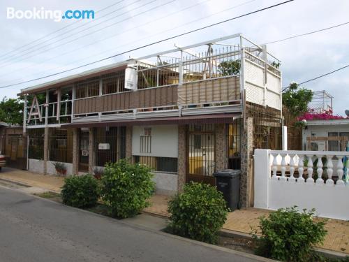 Ferienwohnung mit w-lan und Balkon. In Oranjestad