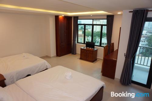 1 bedroom apartment apartment in Phnom Penh with internet and terrace.