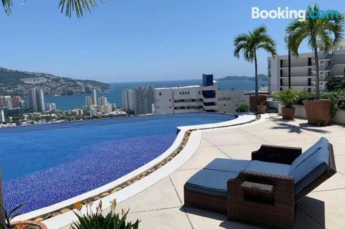 3 rooms apartment in Acapulco with terrace!.