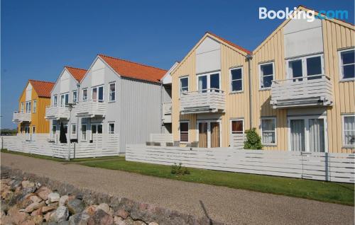 Home in Rudkøbing. Convenient for six or more