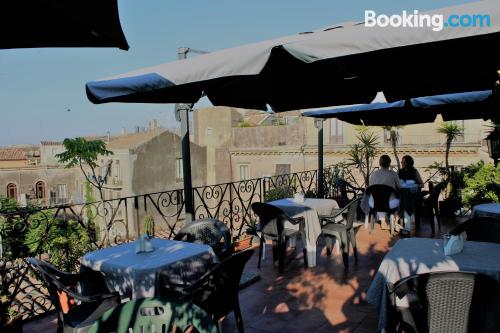Place for two in Catania. Terrace!