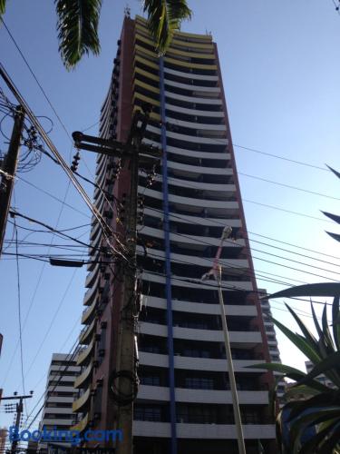 Apartamento con aire acondicionado en Fortaleza