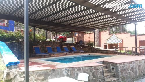 Apartment in Valle de Bravo with terrace and internet