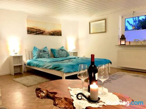 Apt mit terrasse. Ideal 2 personen!.