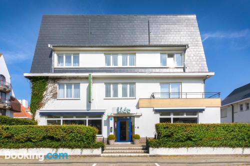 Place for couples in Knokke-Heist with terrace and wifi