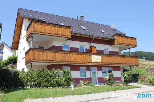 Willingen à vos pieds. Terrasse et Internet!